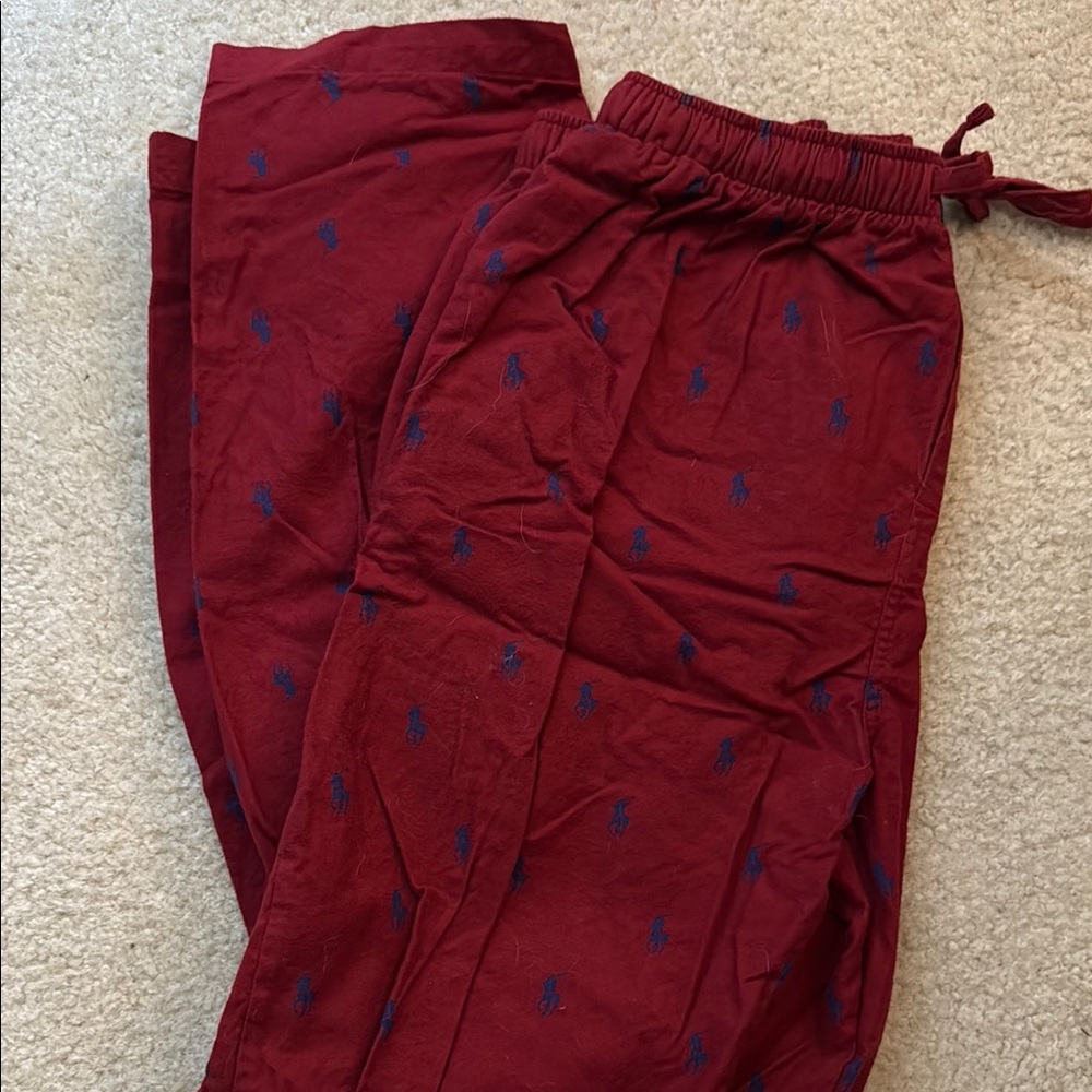 Polo by Ralph Lauren Red and Blue Casual Bottoms